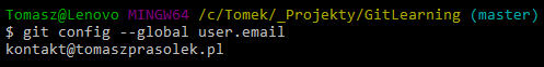 git config private email